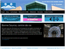 Tablet Screenshot of bonne-source.com